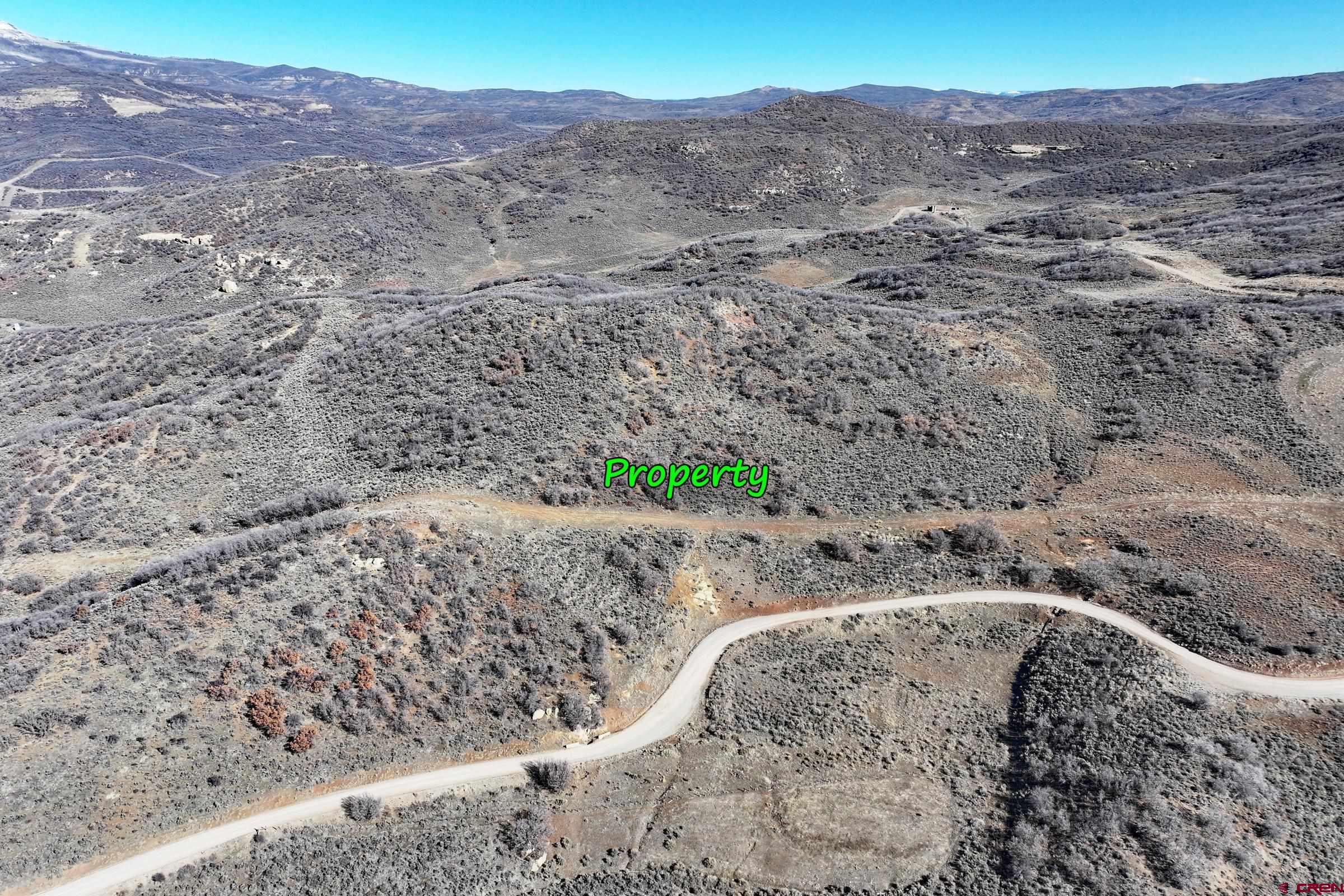 Tbd Harrison Gulch Road Collbran, CO 81624 - Photo 11 of 11 a view of a dry yard with mountain