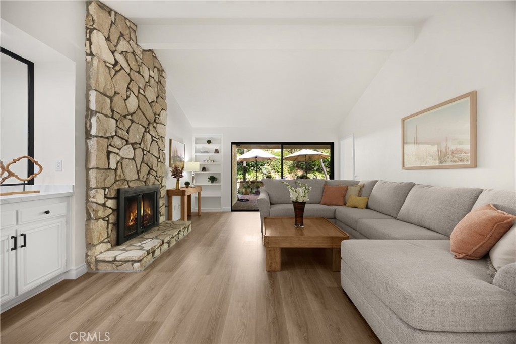 2959 Bluebell Avenue Brea, CA 92821 - Photo 3 of 22 a living room with furniture and a fireplace