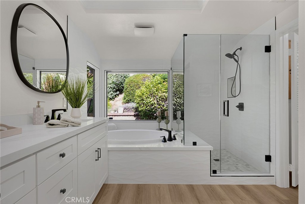 2959 Bluebell Avenue Brea, CA 92821 - Photo 10 of 22 a bathroom with a sink and a mirror