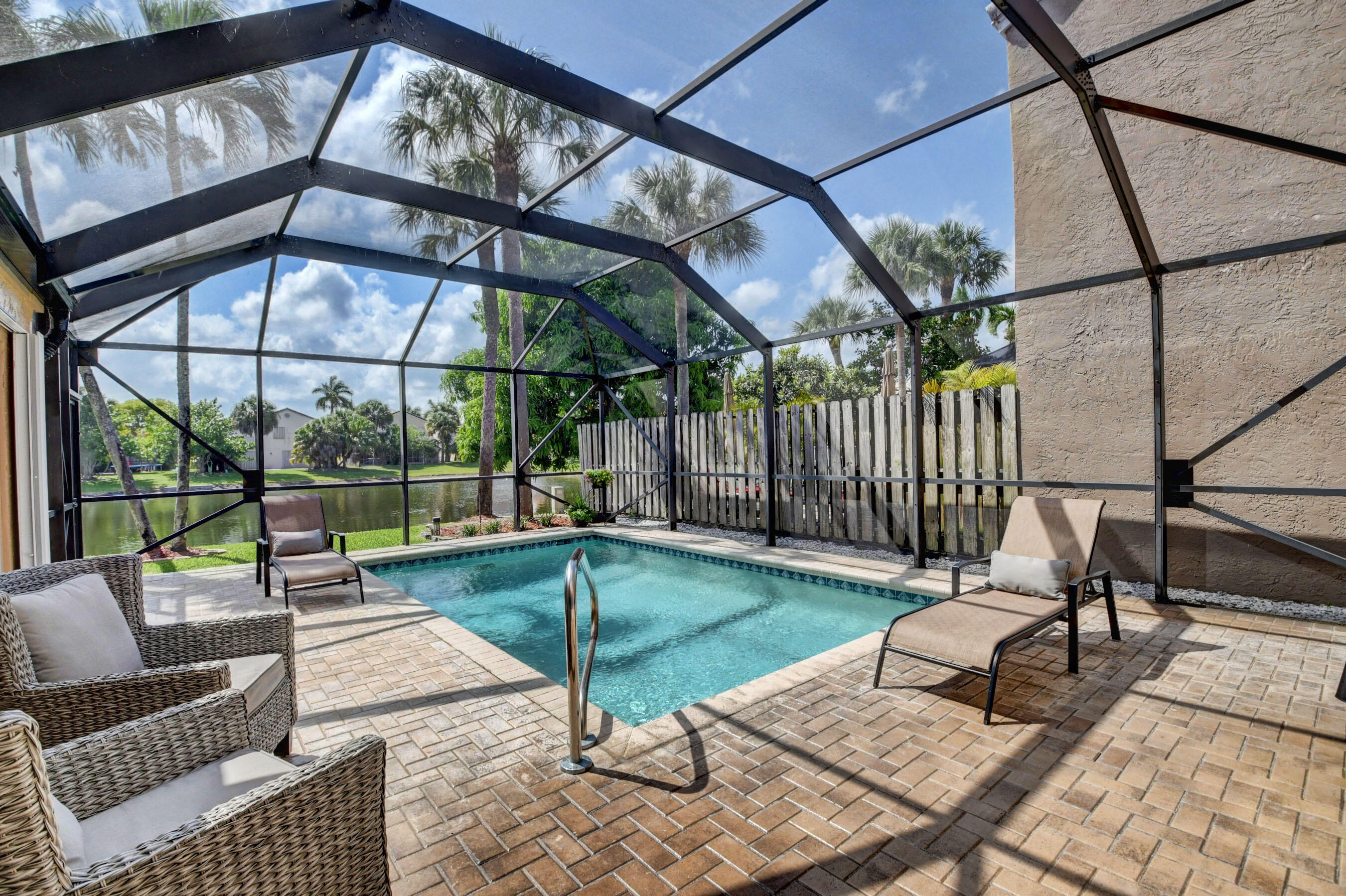 21411 Millbrook Court Boca Raton, FL 33498 - Photo 43 of 66 Screen enclosure/pool