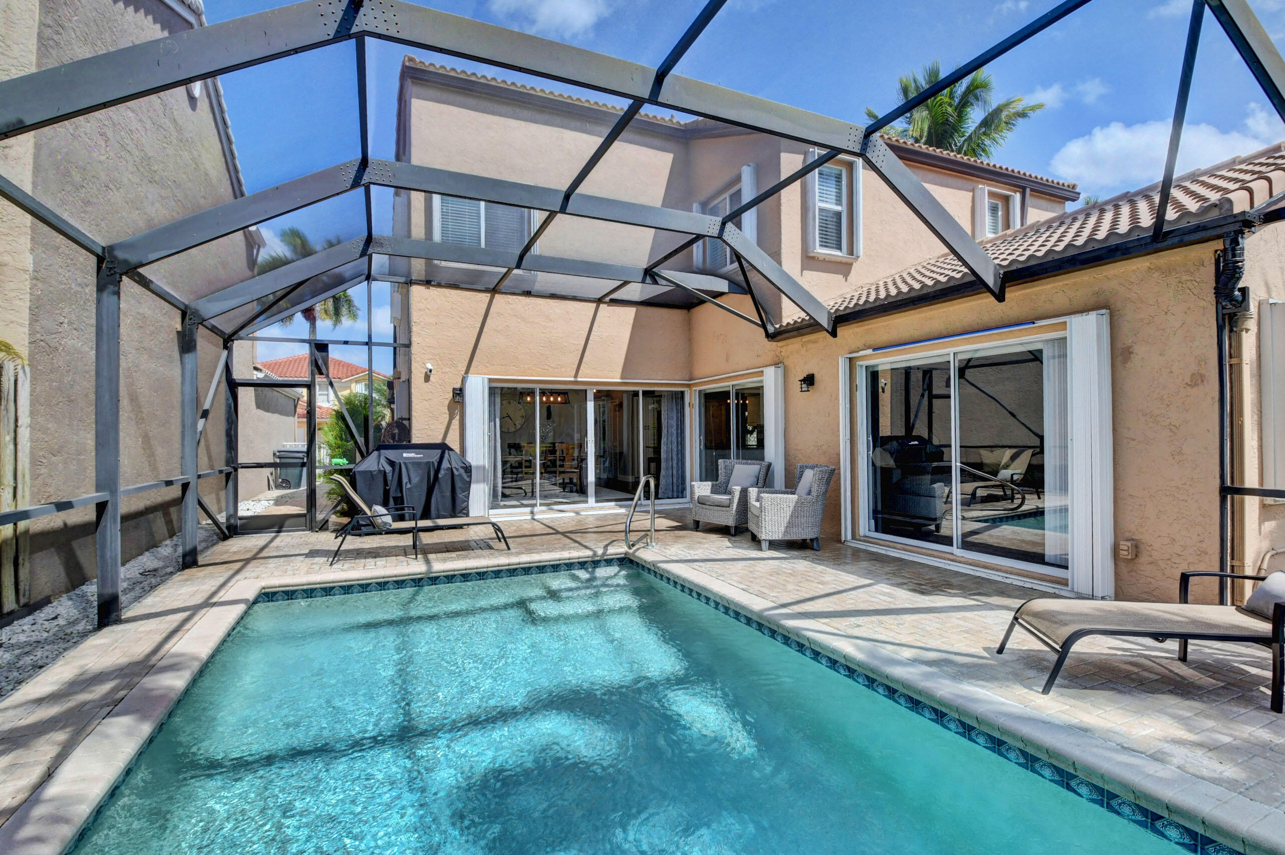 21411 Millbrook Court Boca Raton, FL 33498 - Photo 49 of 66 Screen Enclosure/Poo