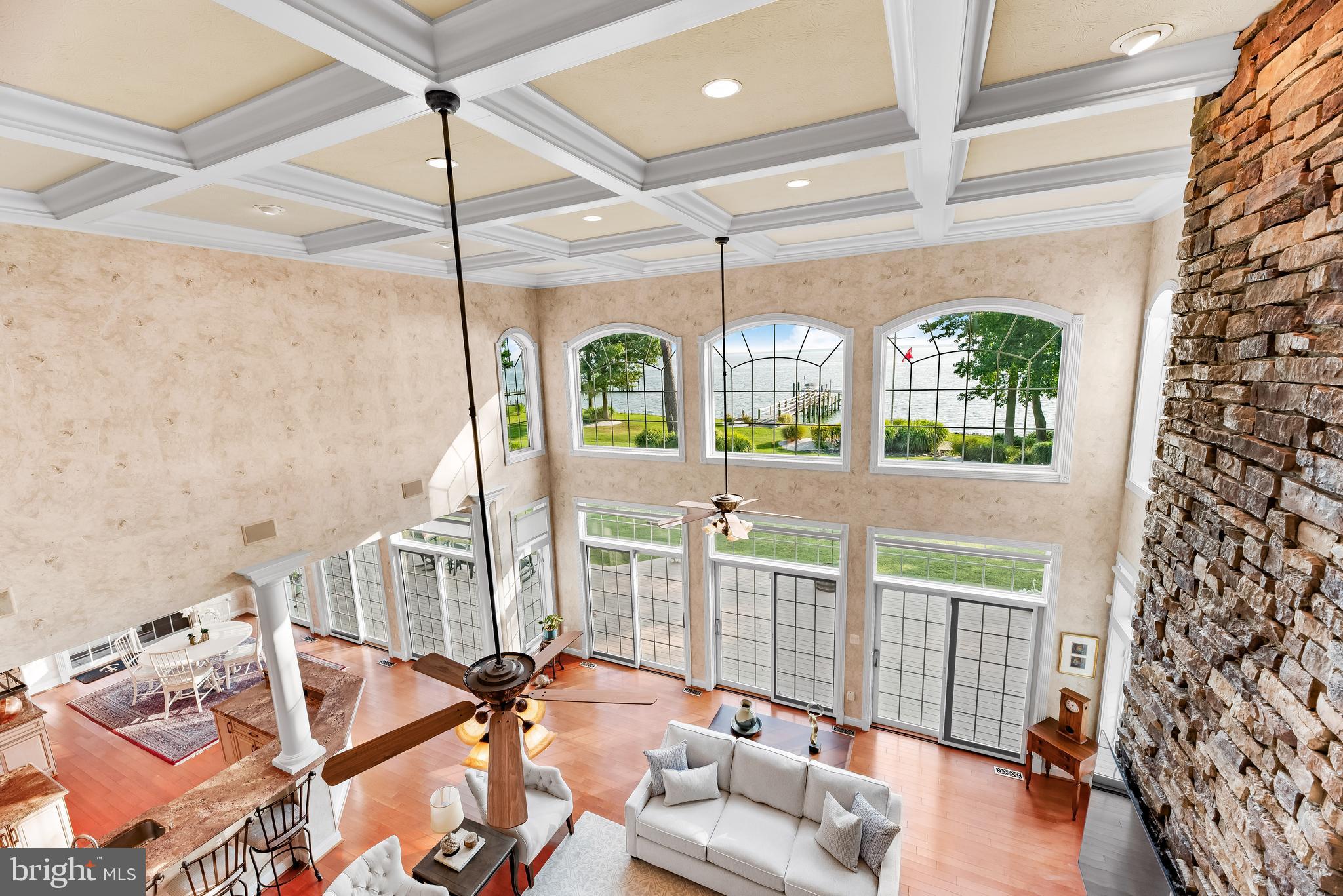 16105 Thomas Road Piney Point, MD 20674 - Photo 43 of 89 View from Upstairs Landing