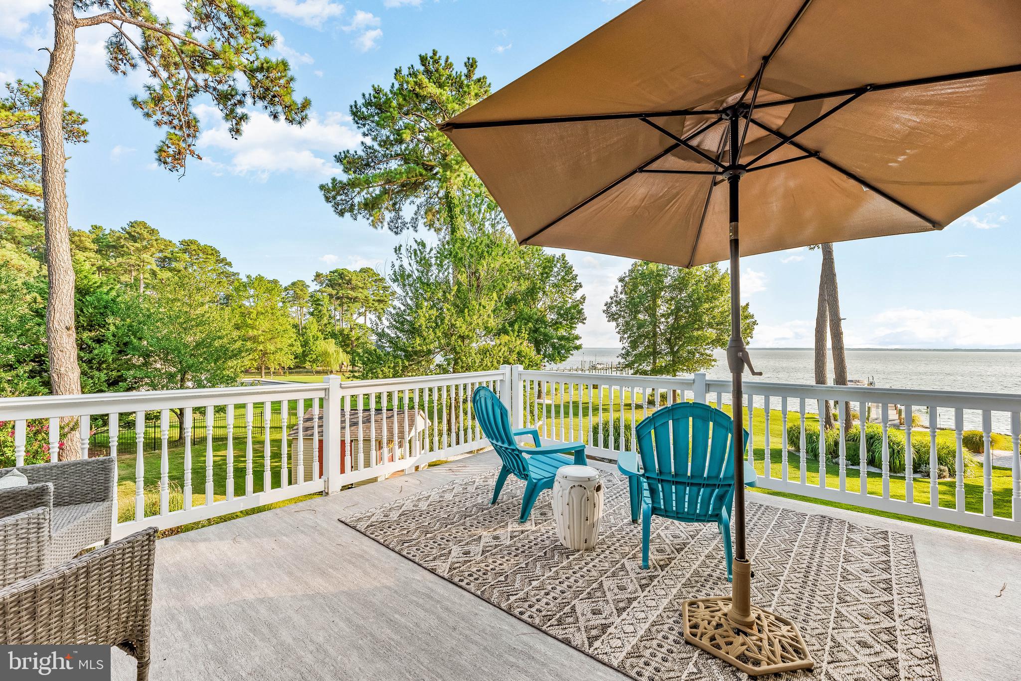 16105 Thomas Road Piney Point, MD 20674 - Photo 51 of 89 Deck off Primary Bedroom