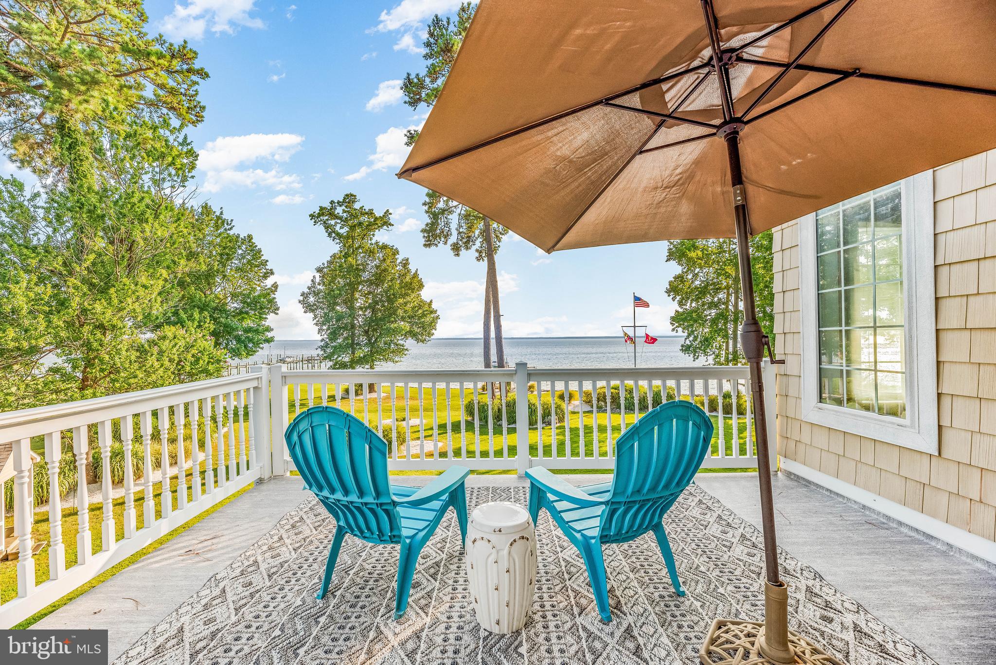 16105 Thomas Road Piney Point, MD 20674 - Photo 52 of 89 Deck off Primary Bedroom