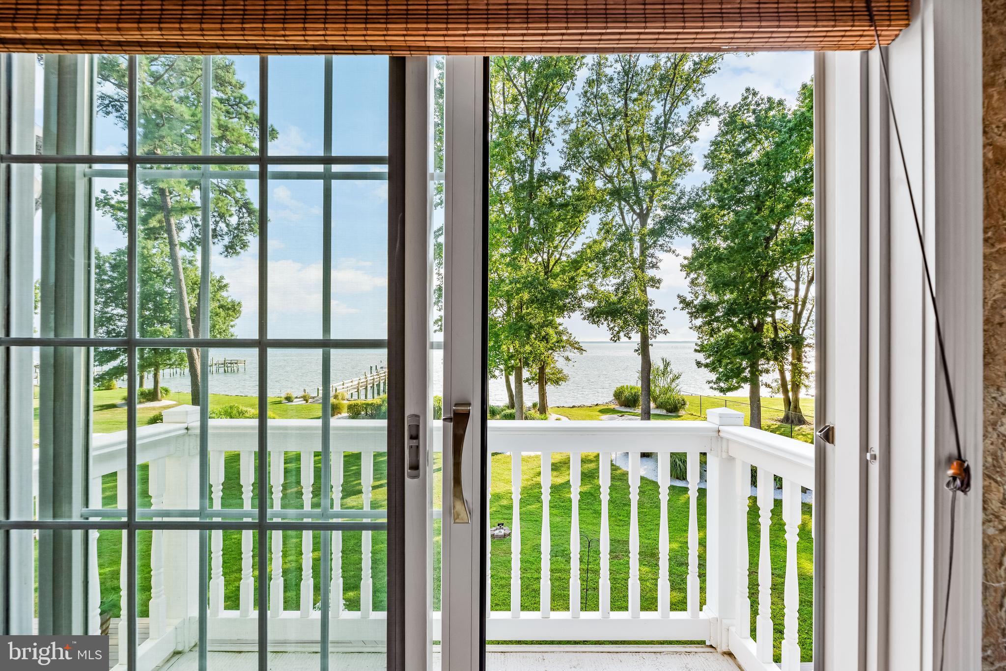 16105 Thomas Road Piney Point, MD 20674 - Photo 64 of 89 Balcony off Bedroom#3
