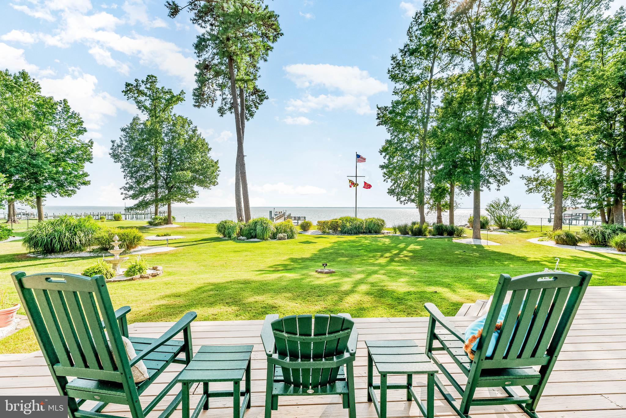16105 Thomas Road Piney Point, MD 20674 - Photo 8 of 89 Back Deck & View
