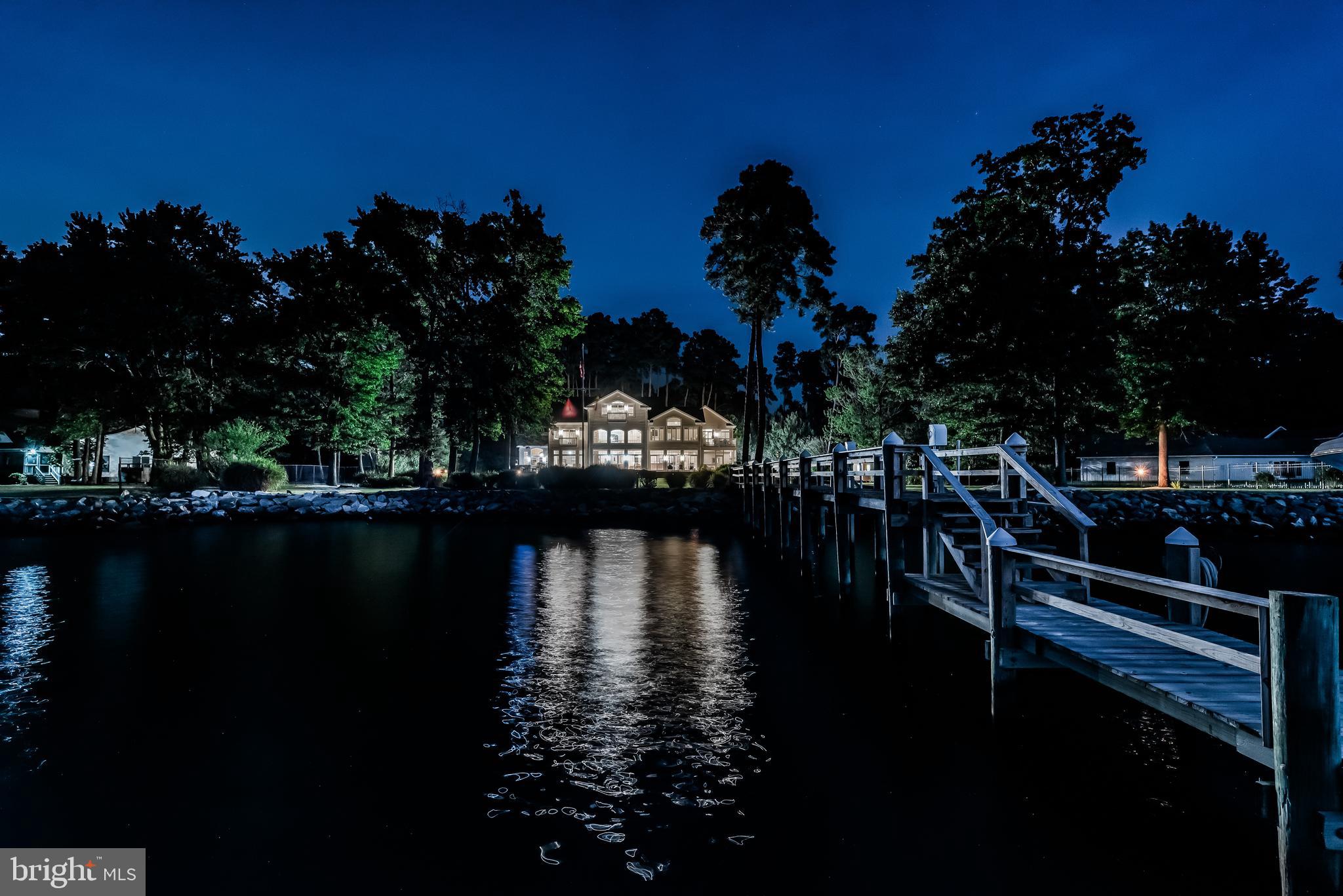 16105 Thomas Road Piney Point, MD 20674 - Photo 86 of 89 View of House from Pier
