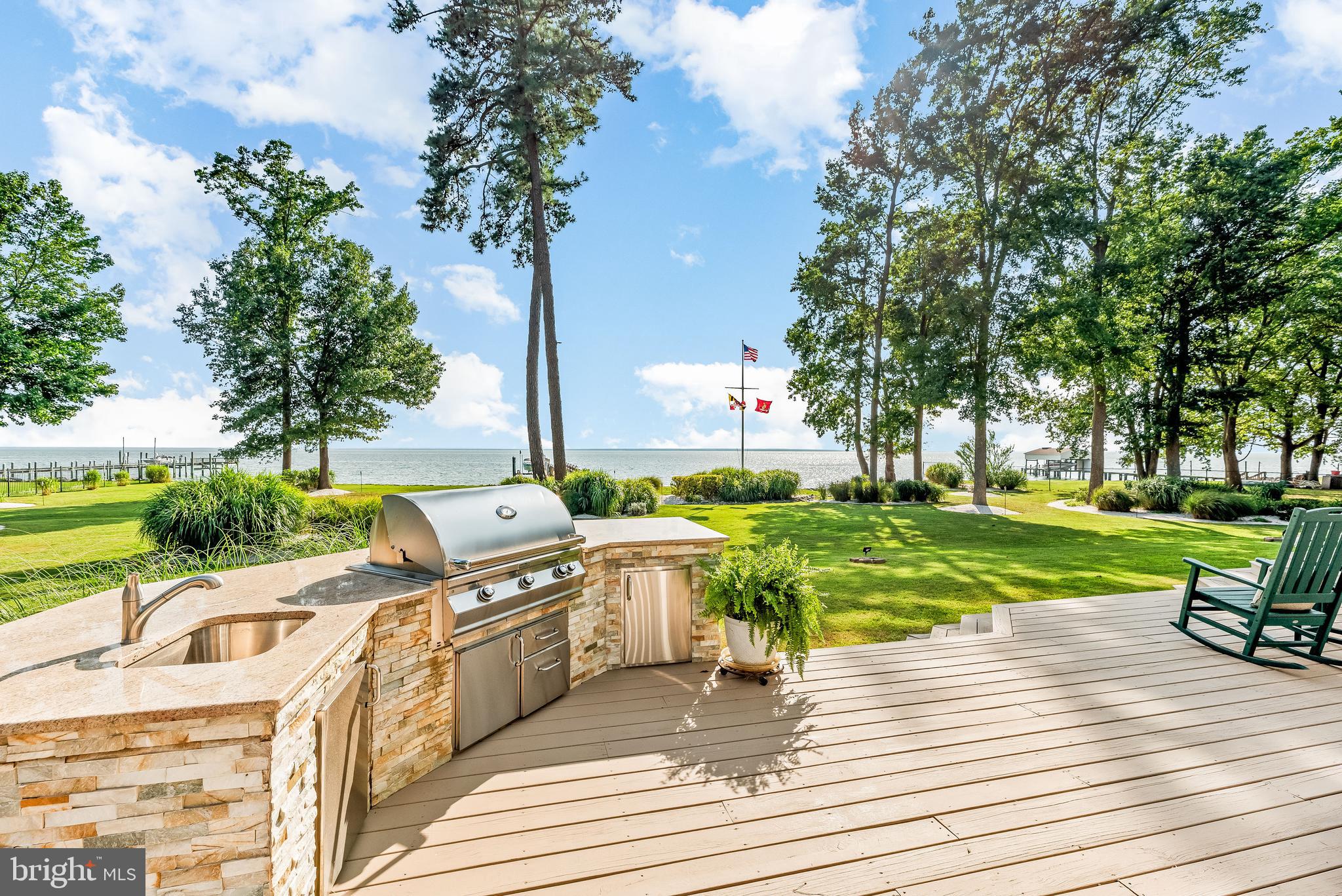 16105 Thomas Road Piney Point, MD 20674 - Photo 9 of 89 Outdoor Kitchen