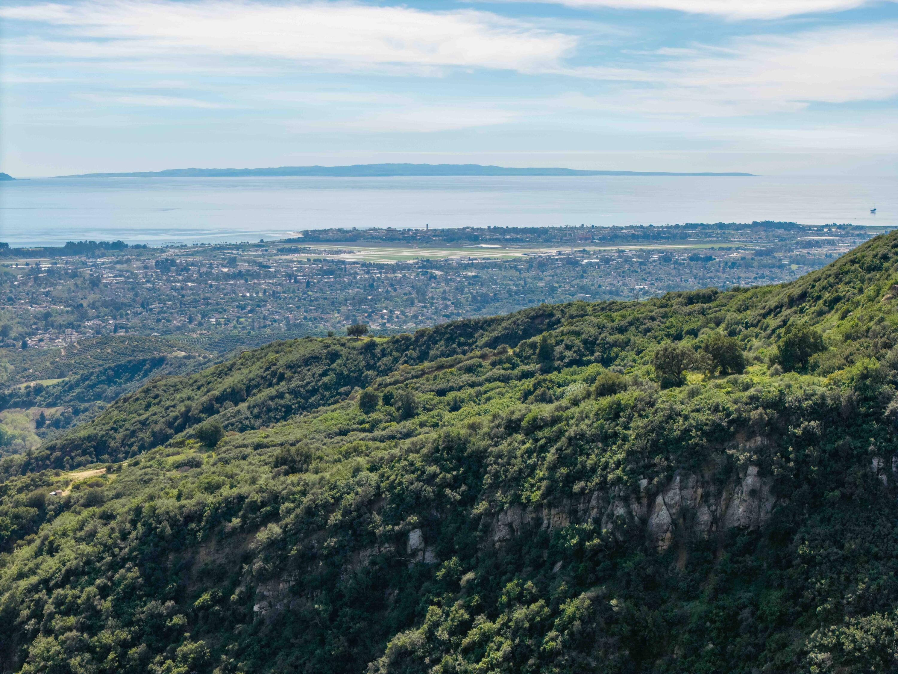 2110 North San Marcos Road Santa Barbara, CA 93105 - Photo 12 of 29 Aerial island-2110 N San Marcos Rd