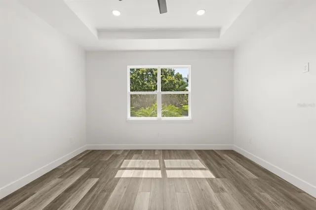 wooden floor in an empty room