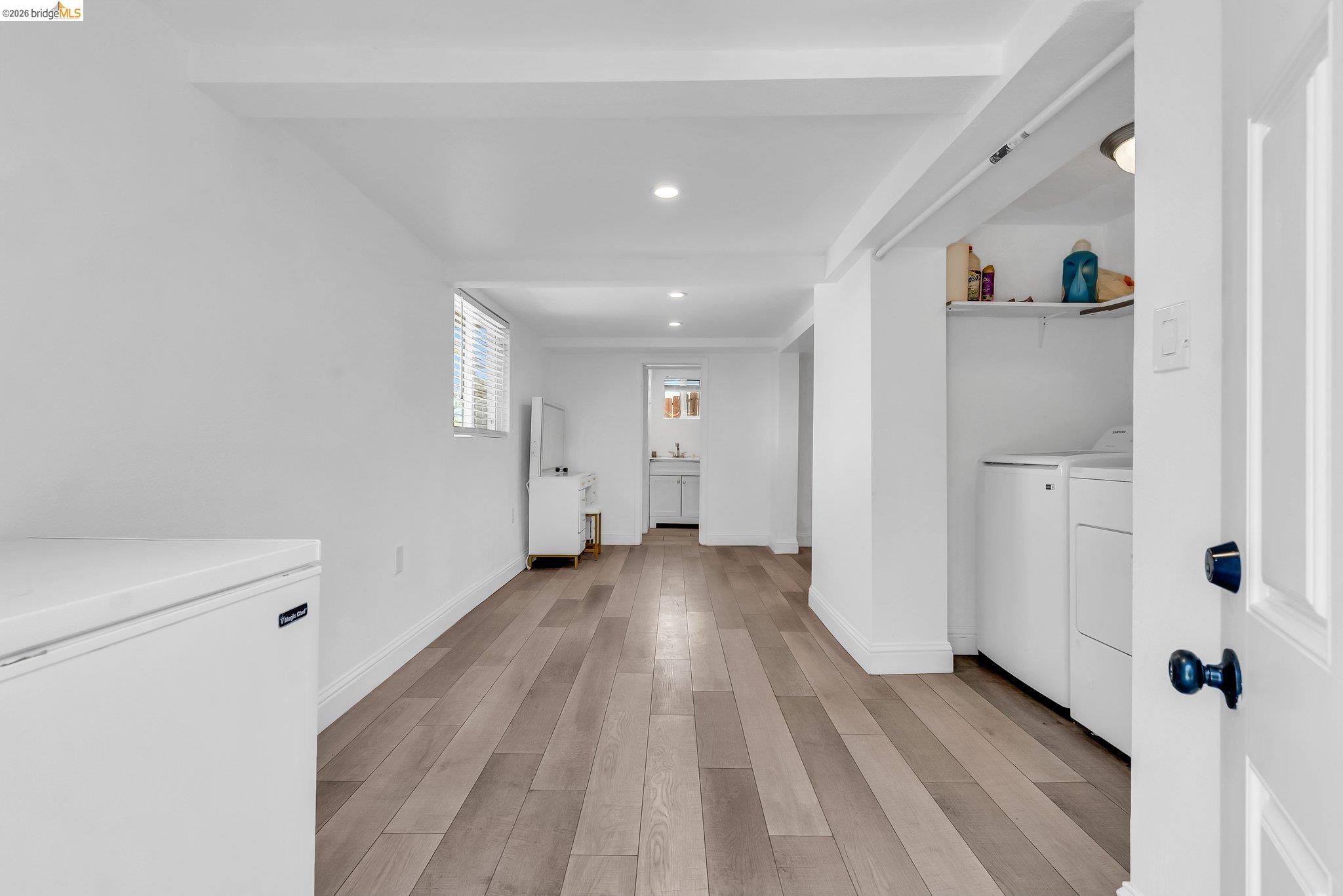 2350 West Shell Avenue Martinez, CA 94553 - Photo 28 of 39 a view of a hallway with wooden floor and closet