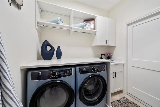 a view of a lake from a balcony