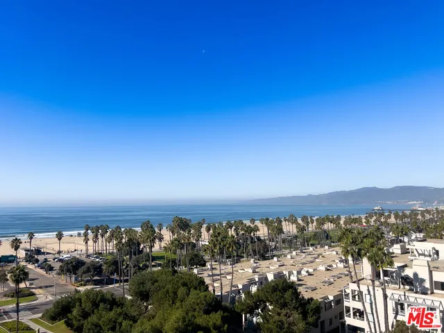 a view of city and mountain