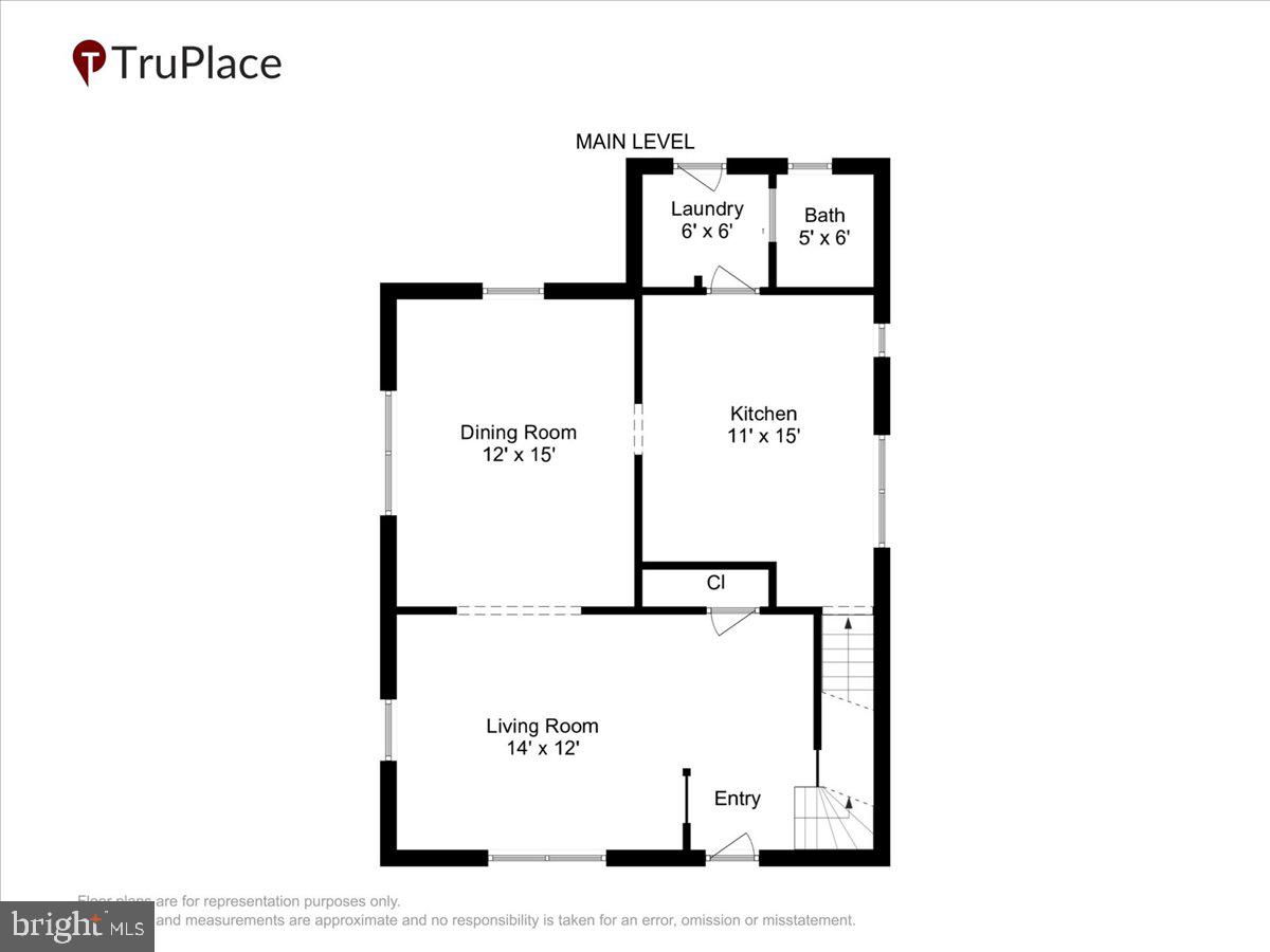 528 Murdock Road Baltimore, MD 21212 - Photo 54 of 56 Main level floorplan