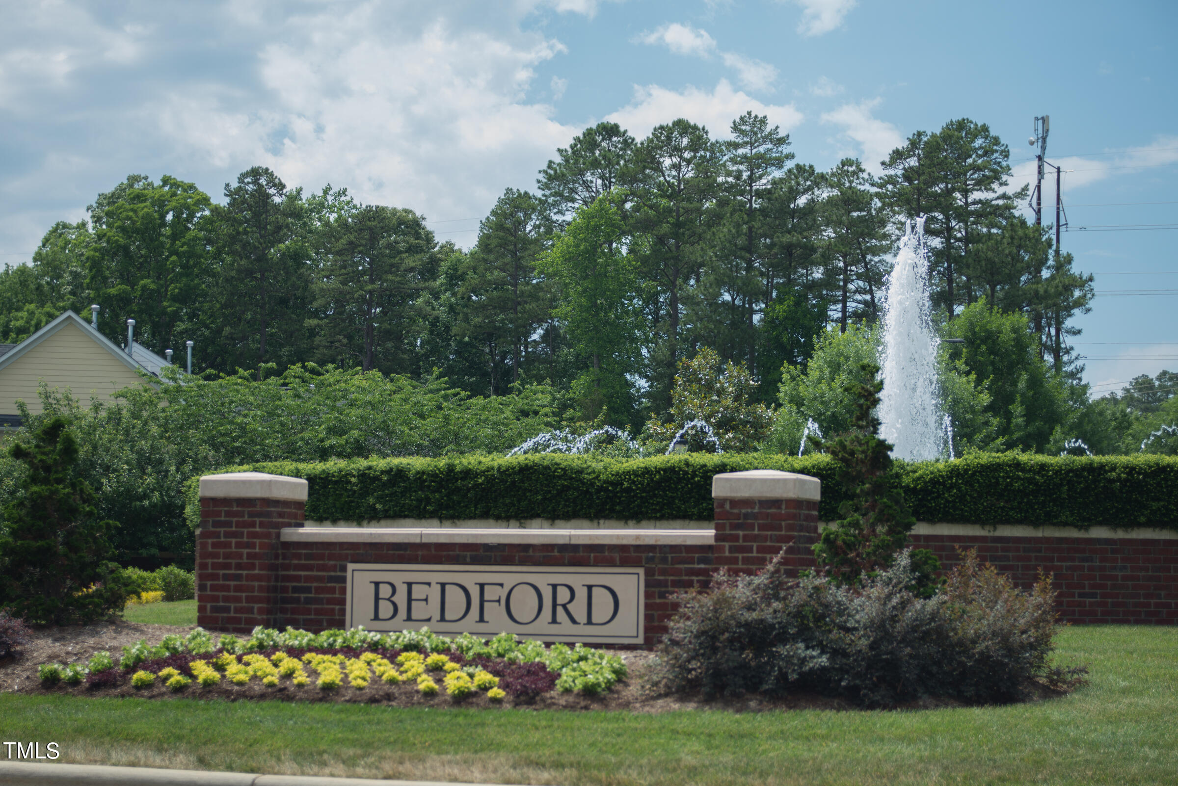 2222 Dunlin Lane Raleigh, NC 27614 - Photo 34 of 35 Bedford Entrance Water Fountain