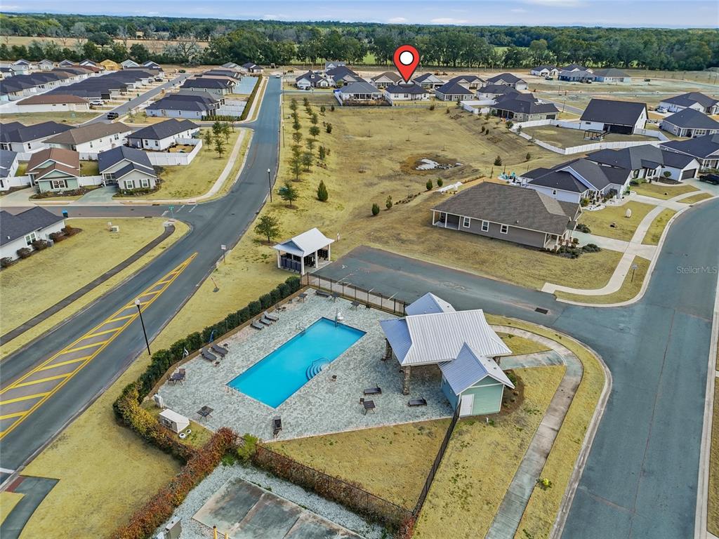 1922 Southwest 244th Way Newberry, FL 32669 - Photo 29 of 31 an aerial view of a house with outdoor space