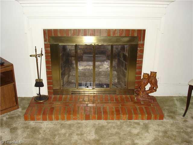 763 Bescher Chapel Road Trinity, NC 27370 - Photo 7 of 16 Living Room. Fireplace with gas logs