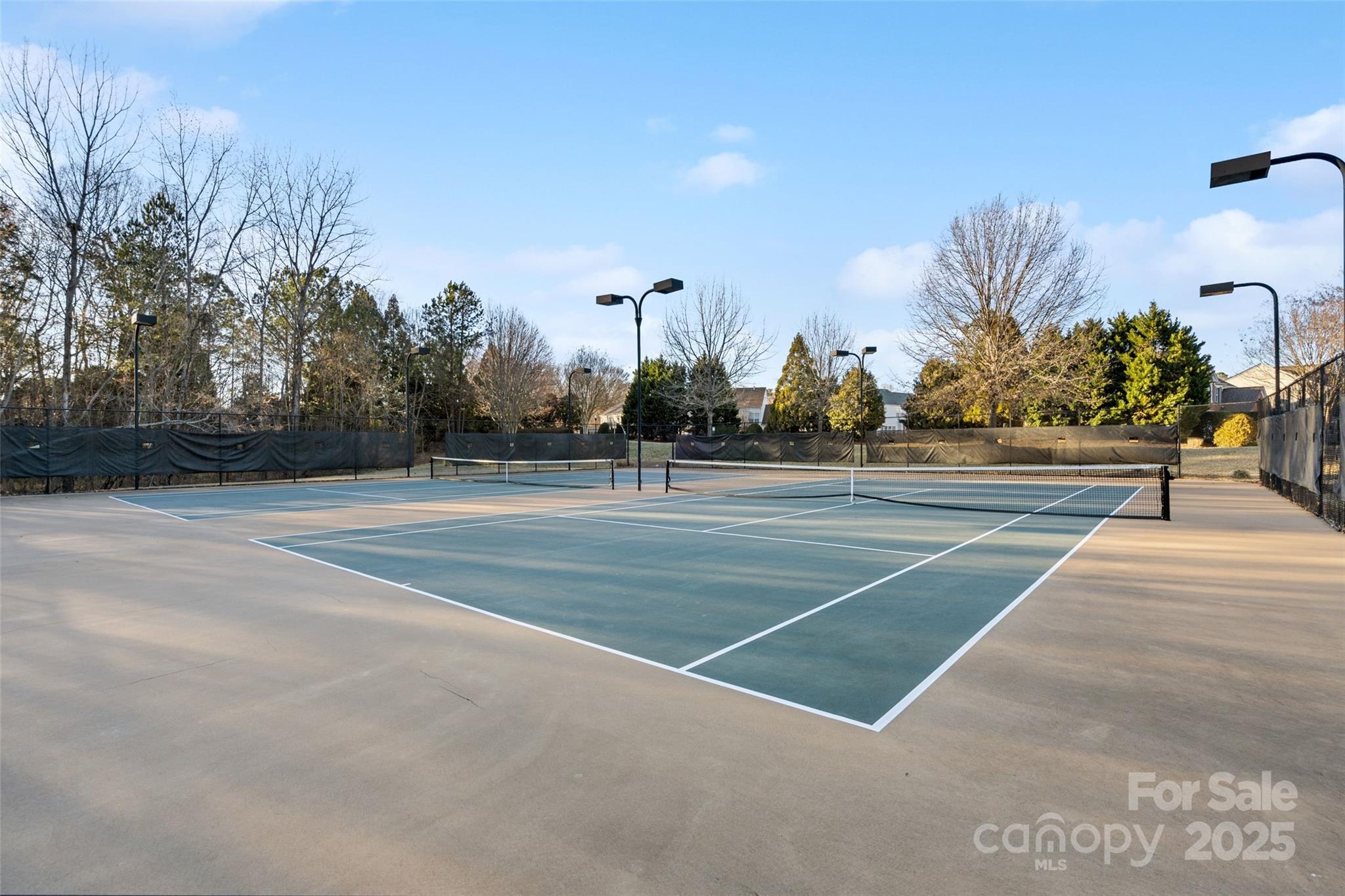 11708 Huxley Road Charlotte, NC 28277 - Photo 39 of 40 a view of a tennis court