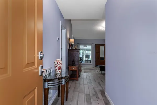 wooden floor in a gallery