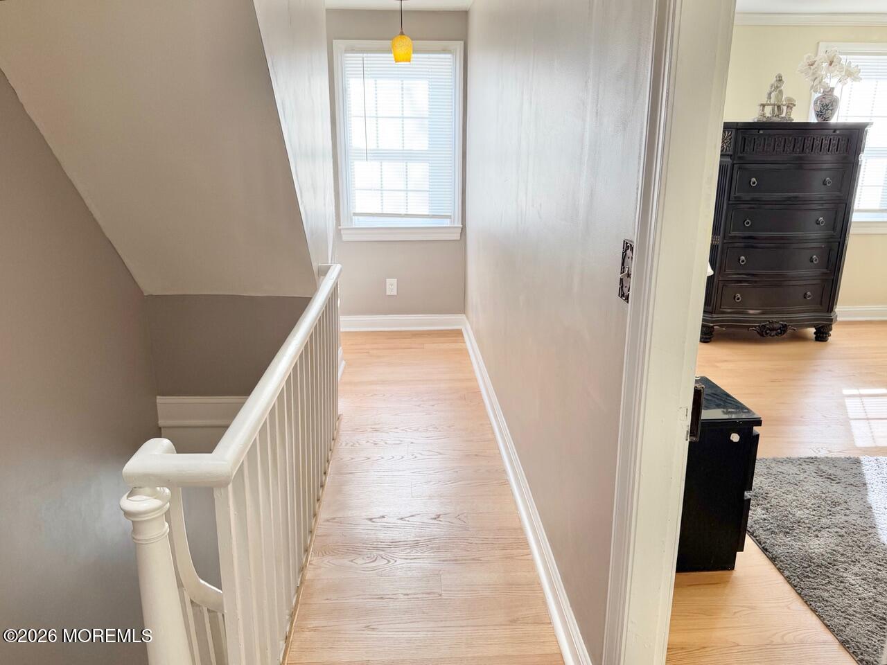 623 Main Street Leesburg, NJ 08327 - Photo 68 of 68 a view of a hallway with wooden floor and staircase