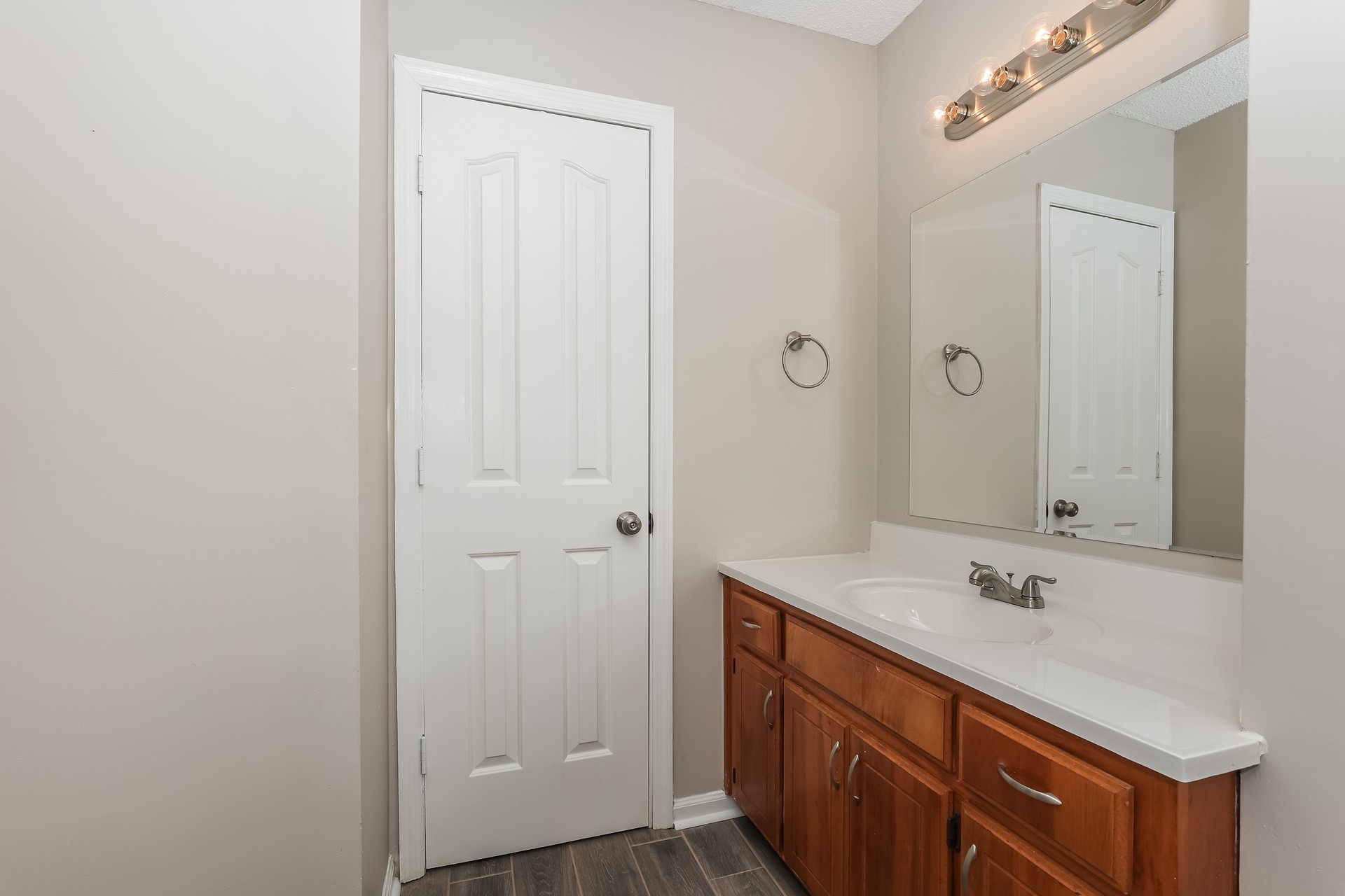 2503 Splinter Court Murfreesboro, TN 37130 - Photo 13 of 17 a bathroom with a sink a mirror and a shower