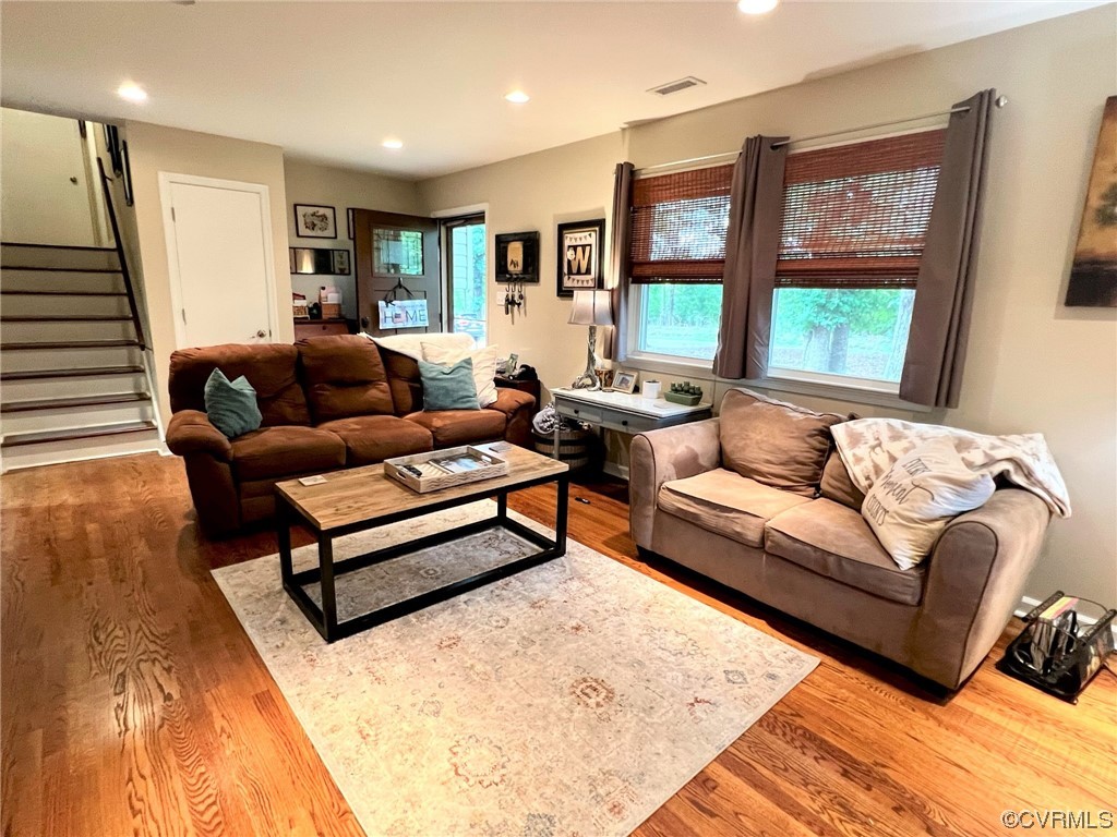 4520 Cralles Road Amelia Court House, VA 23002 - Photo 8 of 21 a living room with furniture and large window