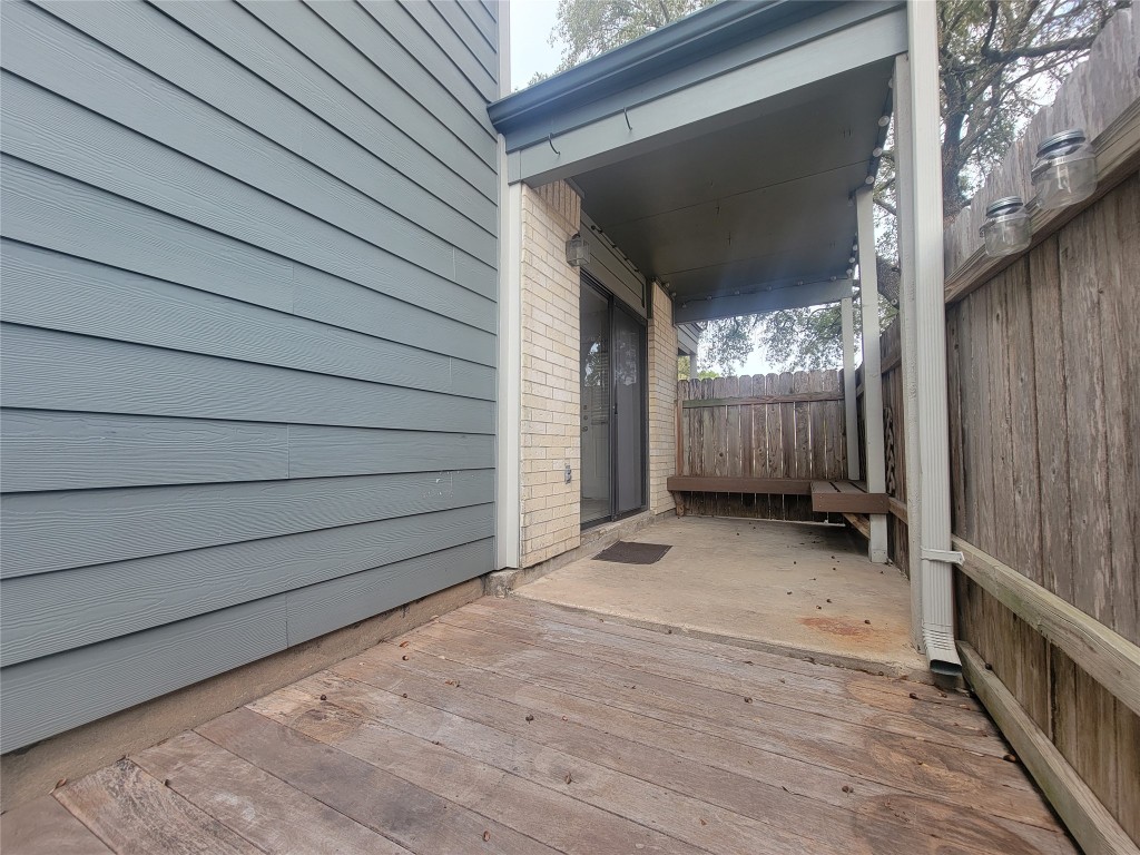 7825 Beauregard Circle, Unit 2A Austin, TX 78745 - Photo 27 of 27 a view of back yard of the house