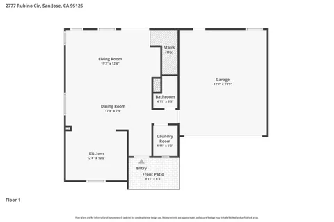 $1,499,950 | 2777 Rubino Circle, San Jose, CA 95125