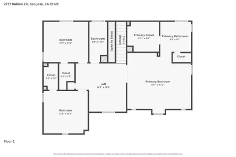 $1,499,950 | 2777 Rubino Circle, San Jose, CA 95125