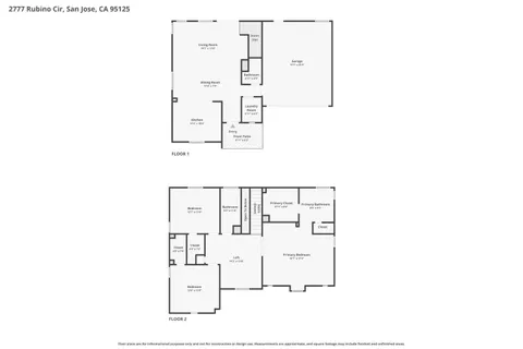 $1,499,950 | 2777 Rubino Circle, San Jose, CA 95125