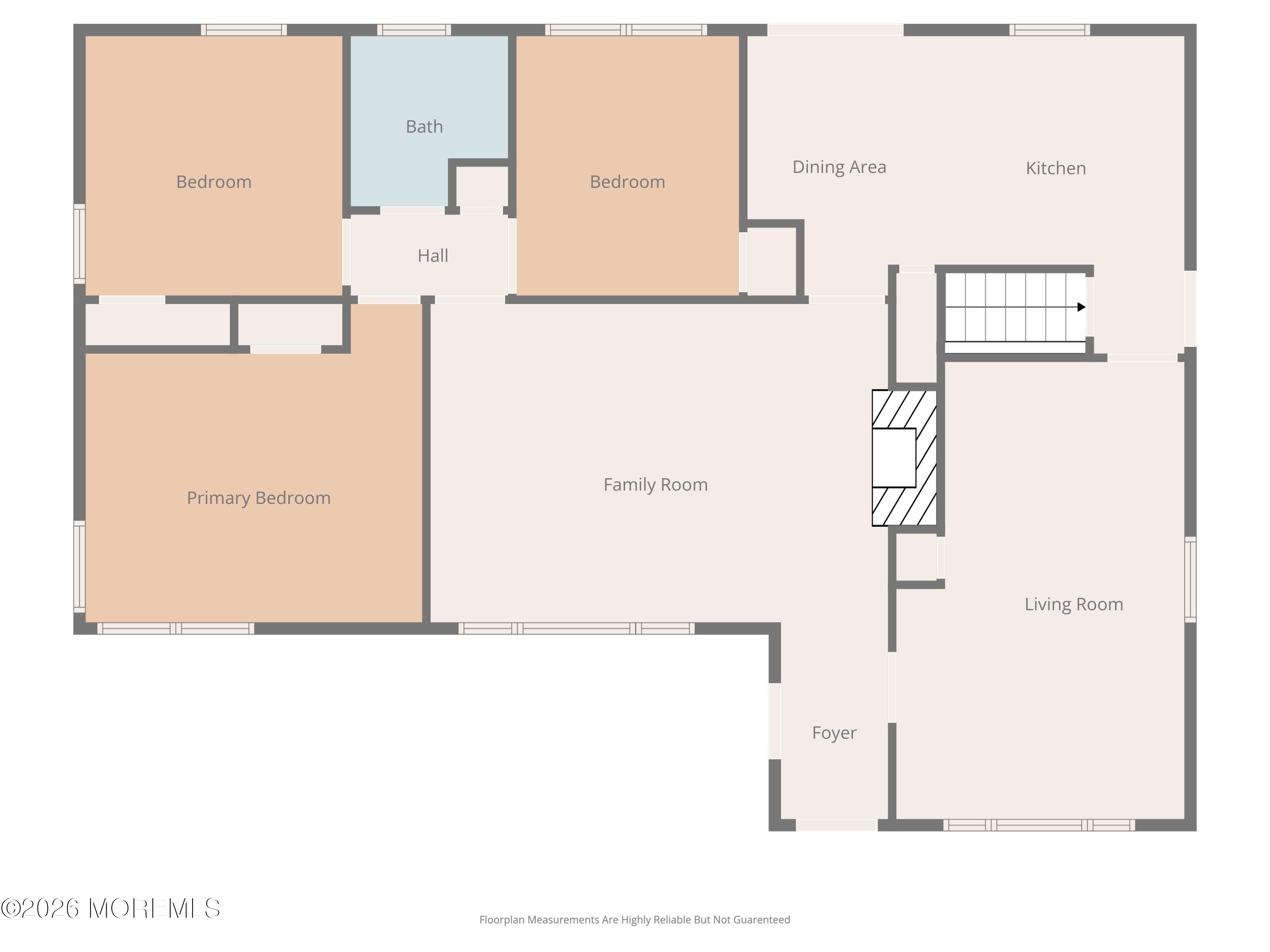 75 Narrumson Road Manasquan, NJ 08736 - Photo 22 of 24 Floorplan 1st Floor