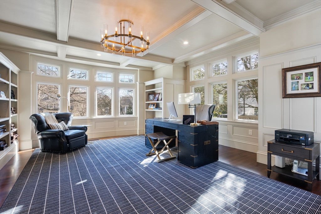 123 Abbott Road Wellesley, MA 02481 - Photo 15 of 42 a living room with furniture and wooden floor