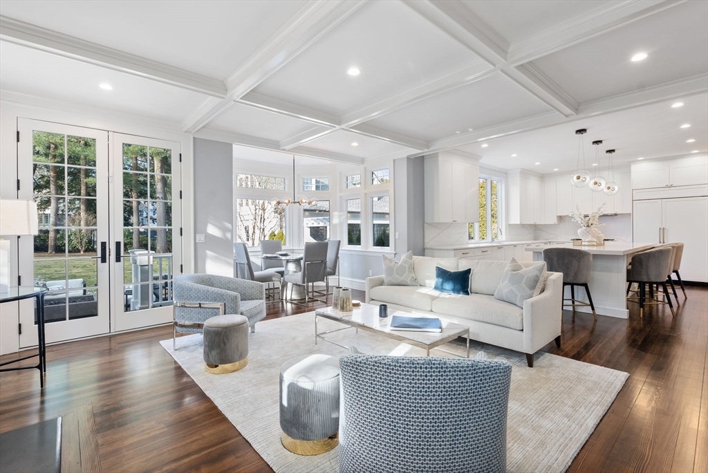 123 Abbott Road Wellesley, MA 02481 - Photo 5 of 42 a living room with furniture and a large window