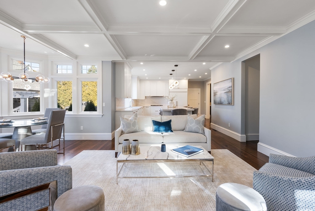 123 Abbott Road Wellesley, MA 02481 - Photo 6 of 42 a living room with furniture and a large window