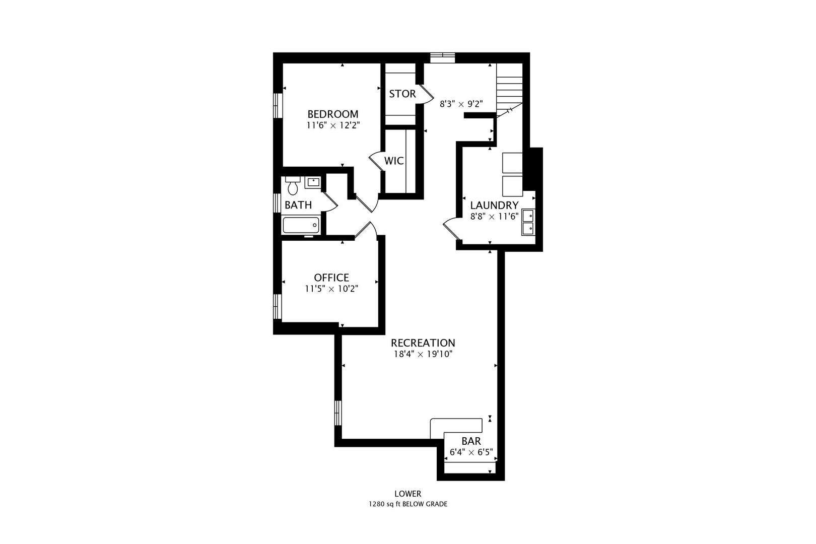 1211 West Talcott Road Park Ridge, IL 60068 - Photo 56 of 57 a picture of a bench in front of a door