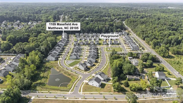 a view of a city with mountain