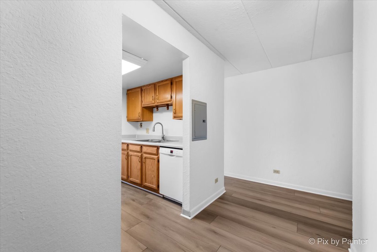 1 Renaissance Place, Unit 1017 Palatine, IL 60067 - Photo 6 of 30 a hallway with washer and dryer
