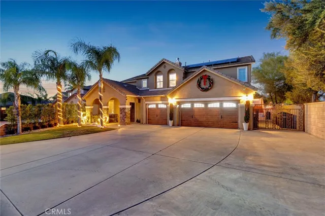 a view of outdoor space with seating area