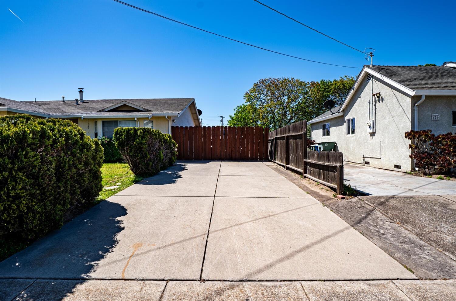 802 West Center Street Manteca, CA 95337 - Photo 7 of 29 a view of a backyard with sitting area