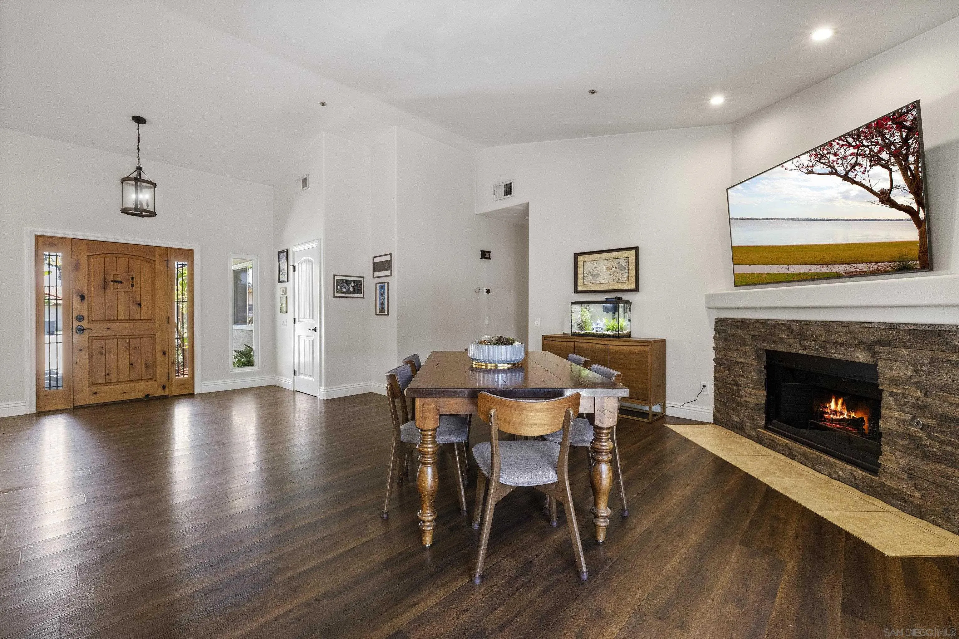 3127 Rio Way Spring Valley, CA 91977 - Photo 12 of 45 a view of a livingroom with furniture and a fireplace