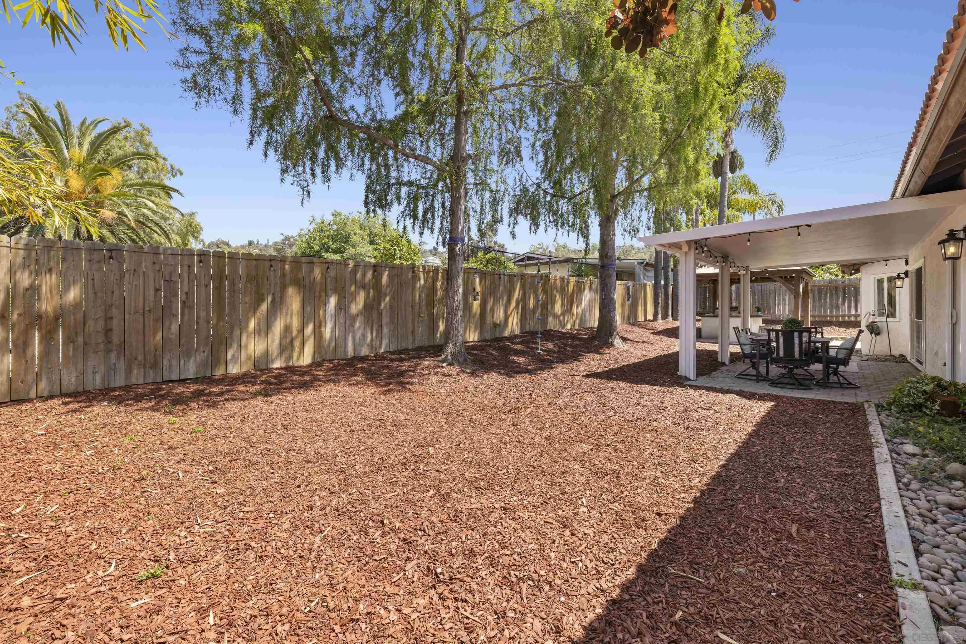 3127 Rio Way Spring Valley, CA 91977 - Photo 40 of 45 a view of a backyard with a tree