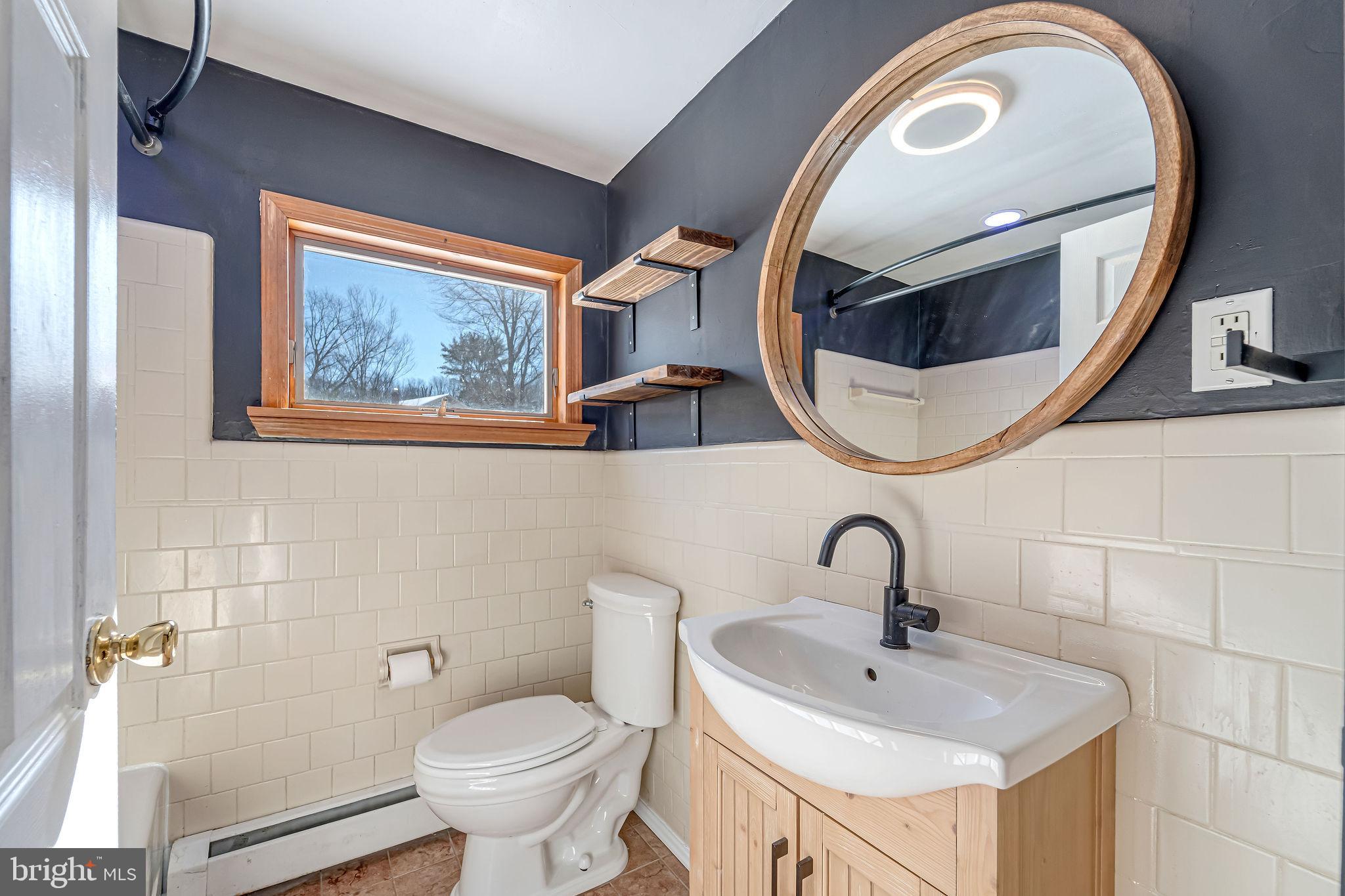 342 Tavistock Boulevard Haddonfield, NJ 08033 - Photo 22 of 32 Modern bathroom with stylish accents.
