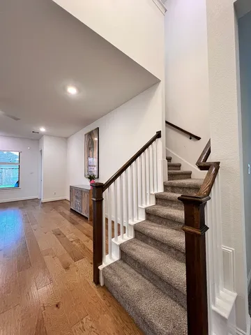 a view of entryway and hall