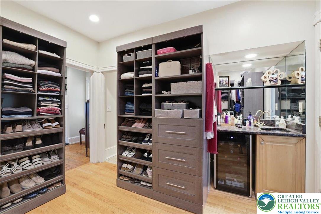 3585 Fairyland Road Lehighton, PA 18235 - Photo 42 of 57 a view of walk in closet with clothes and shoes