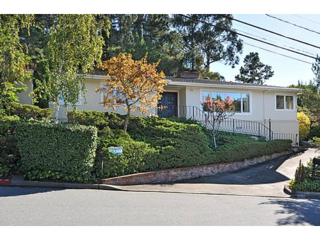 2726 El Prado Road Burlingame, CA 94010 - Photo 1 of 11 front view of house with a yard