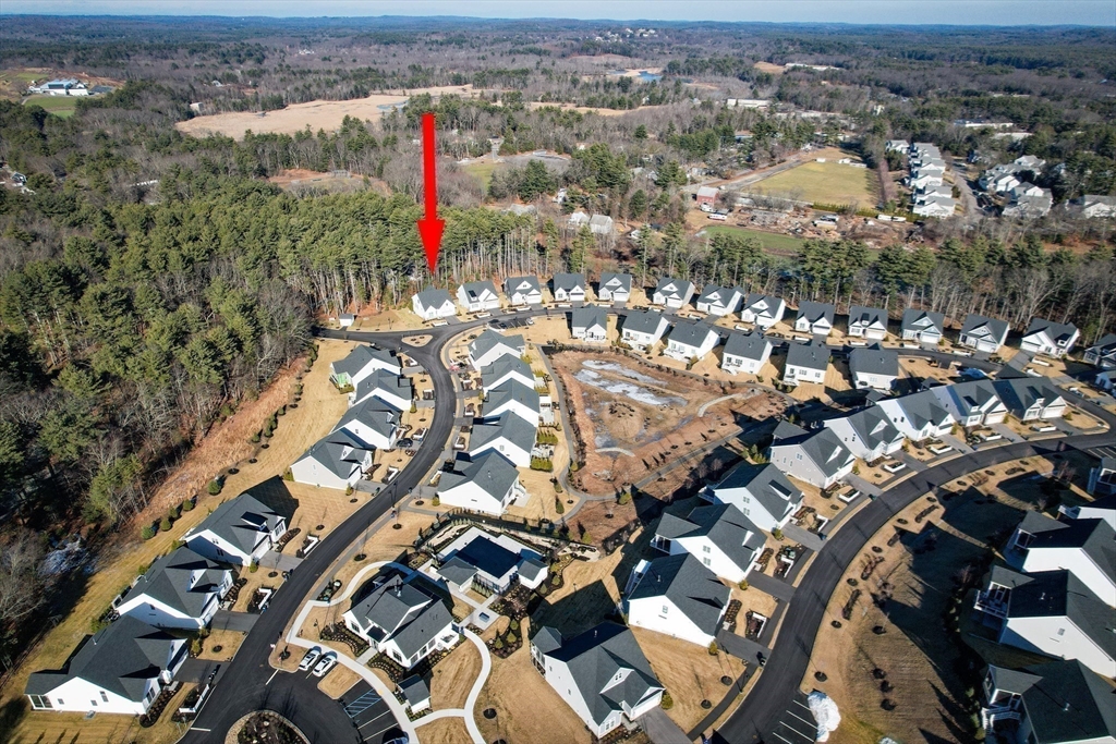 16 Barnes Boulevard, Unit 16 Hudson, MA 01749 - Photo 39 of 42 an aerial view of multiple house