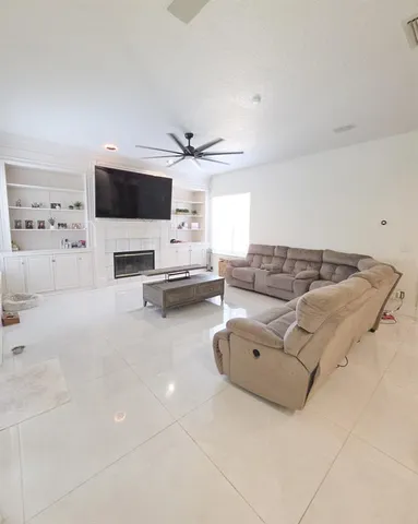 a bedroom with a bed and a cabinets