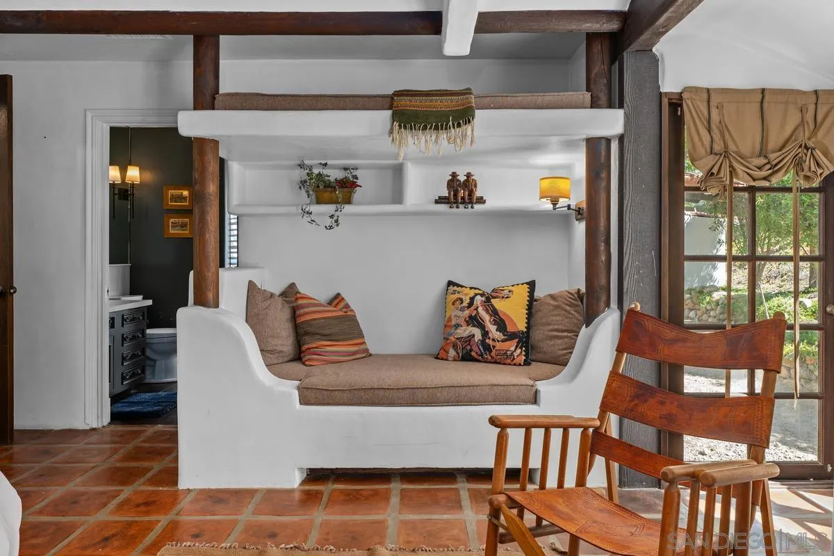 17507 Los Morros Rancho Santa Fe, CA 92067 - Photo 48 of 60 a living room with furniture and a window