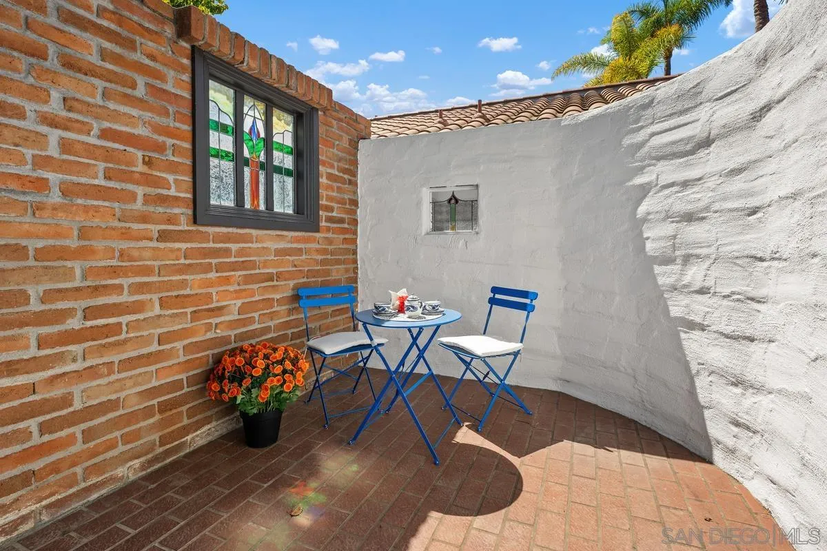 17507 Los Morros Rancho Santa Fe, CA 92067 - Photo 55 of 60 a view of a chairs and table in a patio