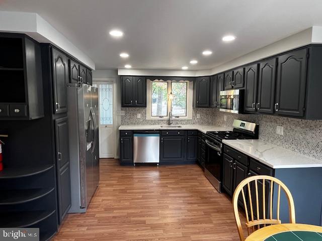 583 Tabernacle Road Medford, NJ 08055 - Photo 17 of 36 a kitchen with stainless steel appliances granite countertop a refrigerator a sink dishwasher a stove and a refrigerator